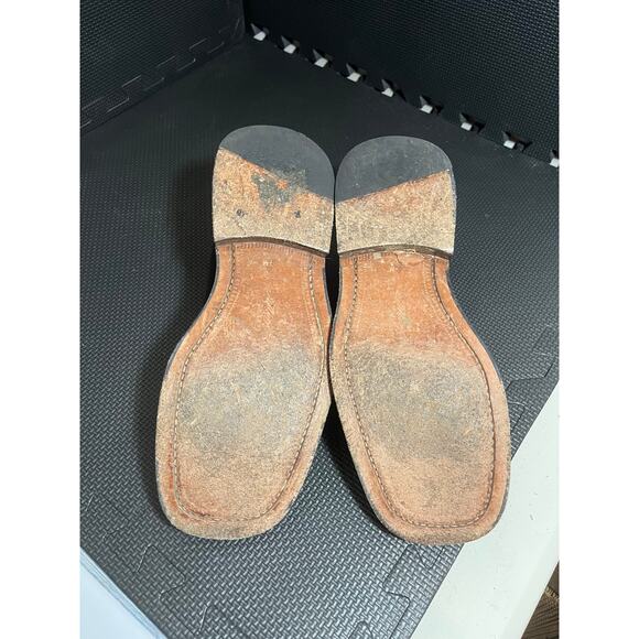 Mezlan Pesaro Mens Dress Shoes Leather Made In Spain Mens Size 9 Derby Oxford - Picture 5 of 10